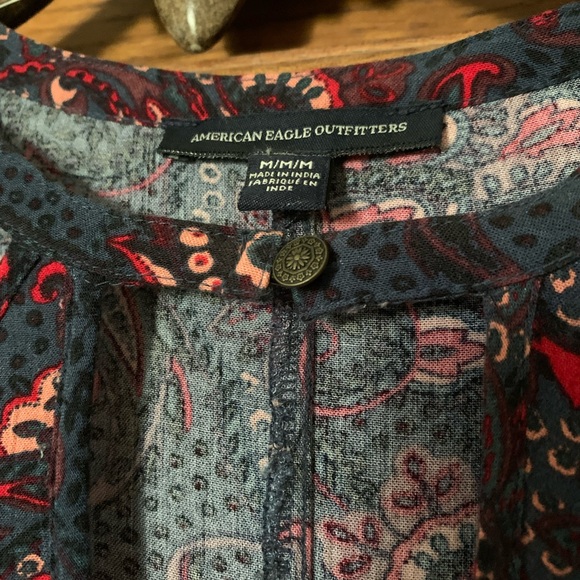 American Eagle Mini Bohemian Dress - Size Medium - Picture 2 of 5